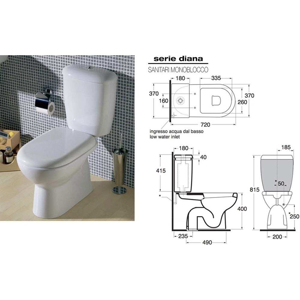 VASO-BIDET "DIANA" CON SEDILE - img 5