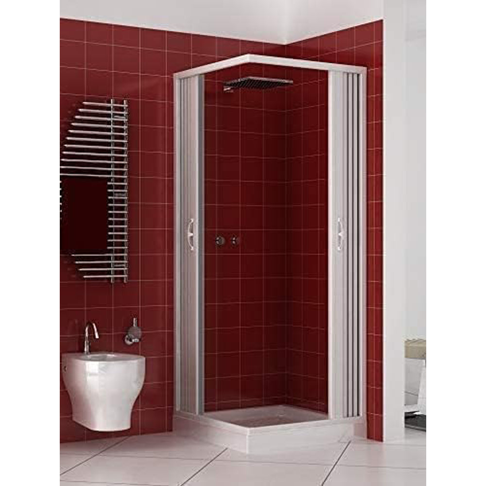 BOX DOCCIA ANGOLARE A SOFFIETTO IN PVC - img 4