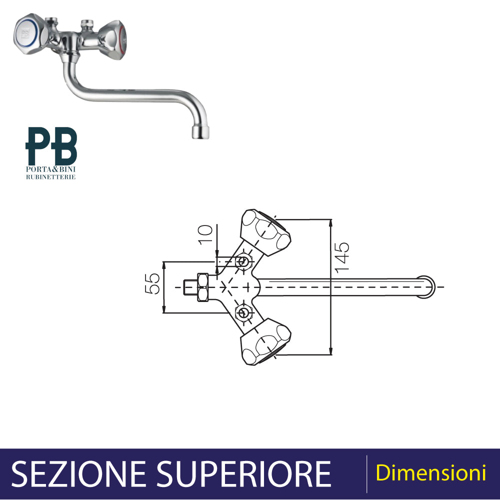 RUBINETTO PER INSTALLAZIONE SOTTO SCALDINO - img 5
