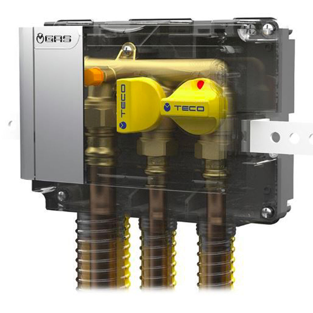 COLLETTORE GAS MULTI-INTERCETTAZIONE DUE VIE K 2.2 TECO - img 3
