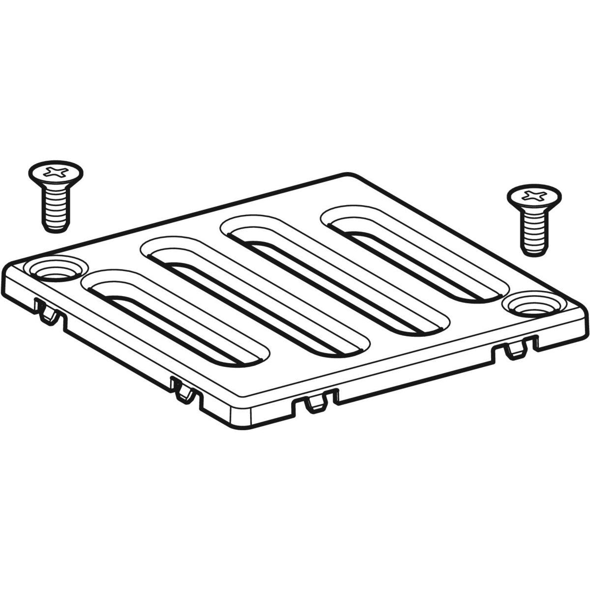 GRIGLIA INOX PER SIFONE DOCCIA AVVITATA - img 3