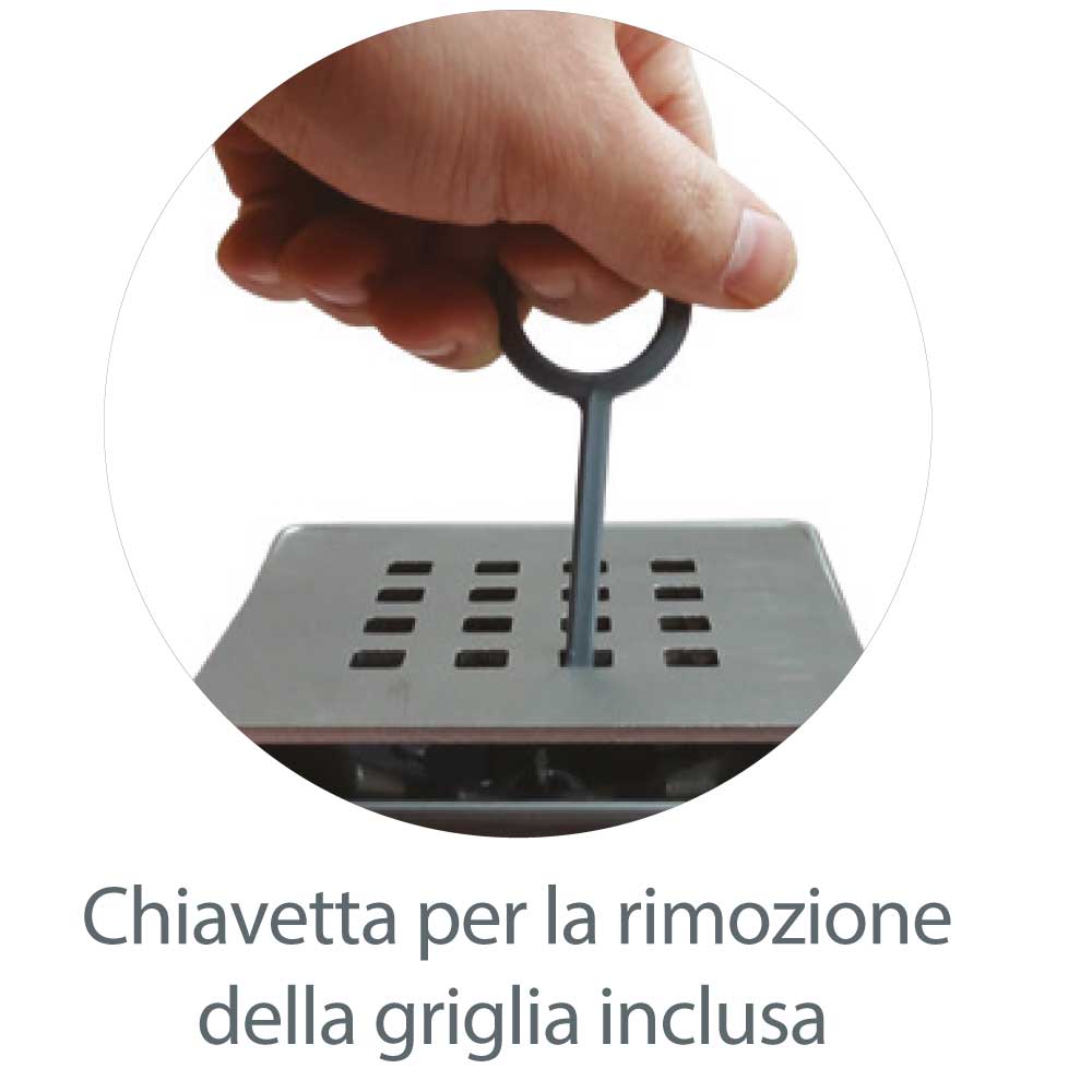 CHIUSINO 10x10 PER DOCCIA A PAVIMENTO - img 4
