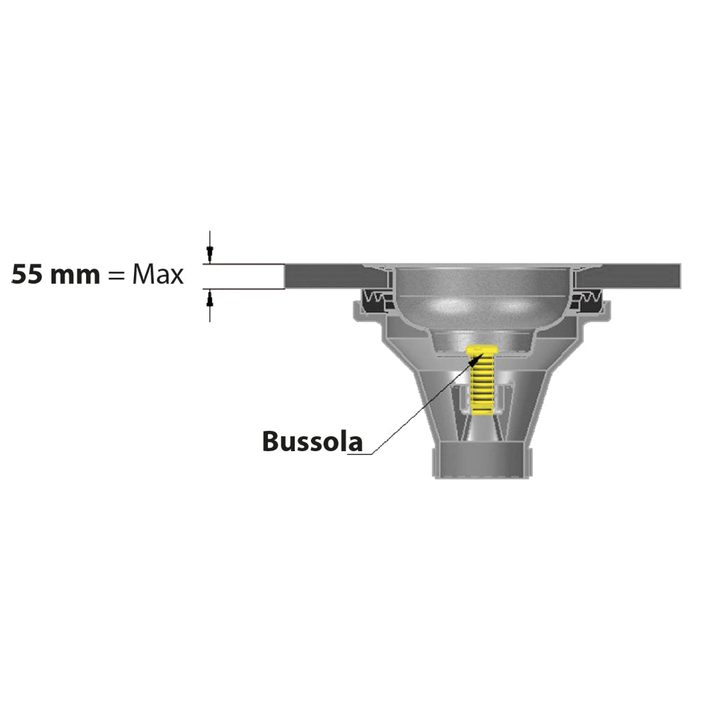 BUSSOLA PER PILETTA LAVELLO M12x61 - img 3