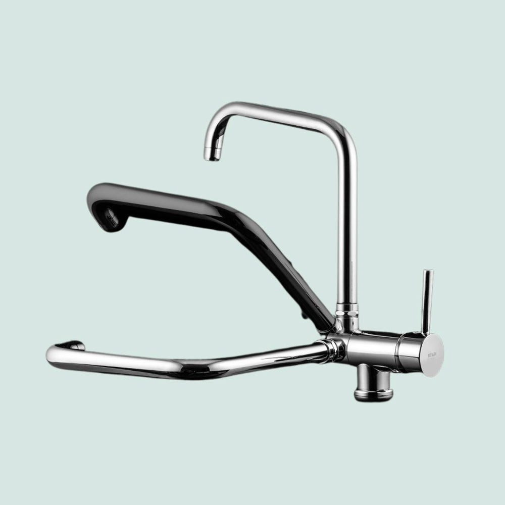 MISCELATORE LAVELLO CON CANNA RECLINABILE SOTTOFINESTRA - img 5