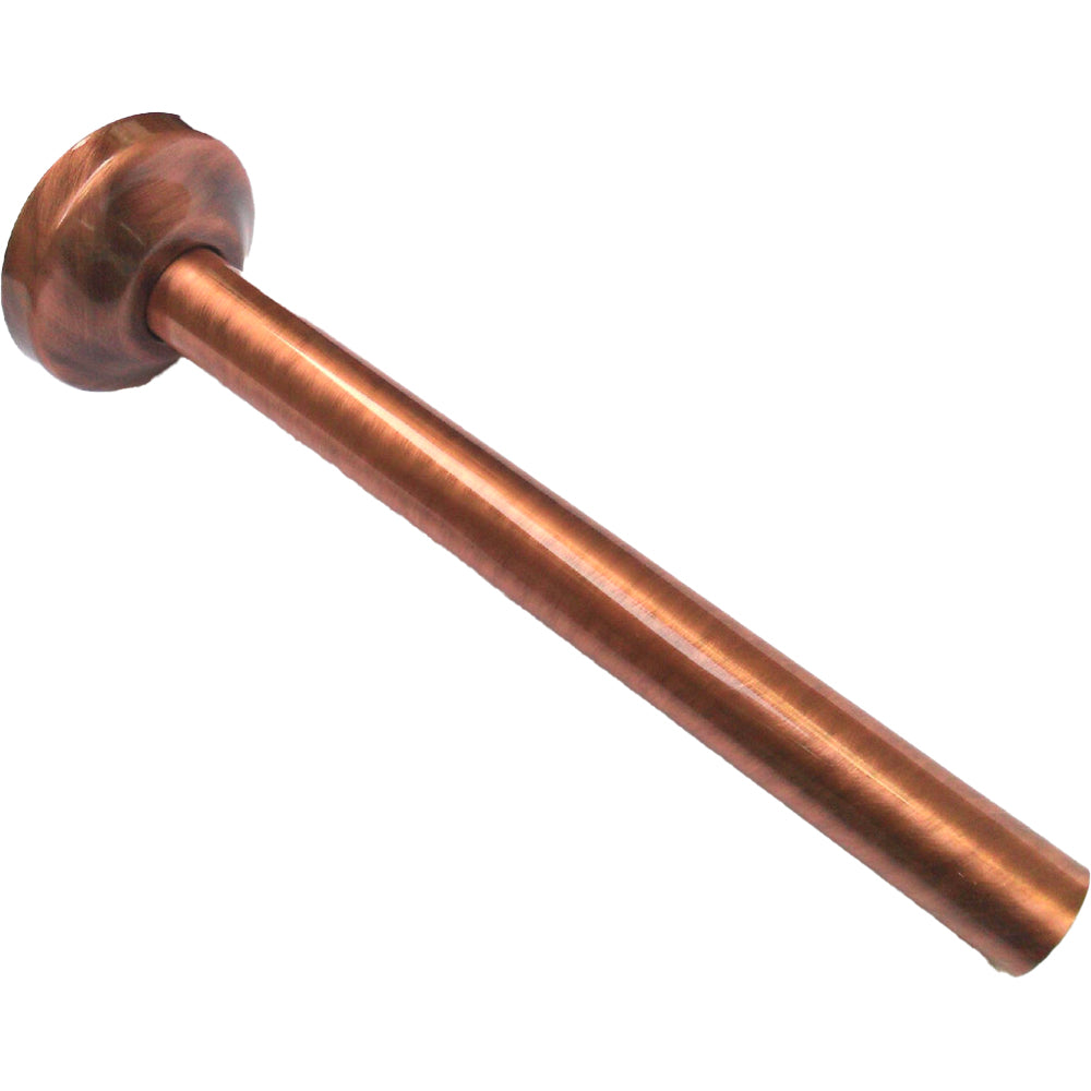TUBO DIRITTO BRONZATO CON ROSONE - img 2