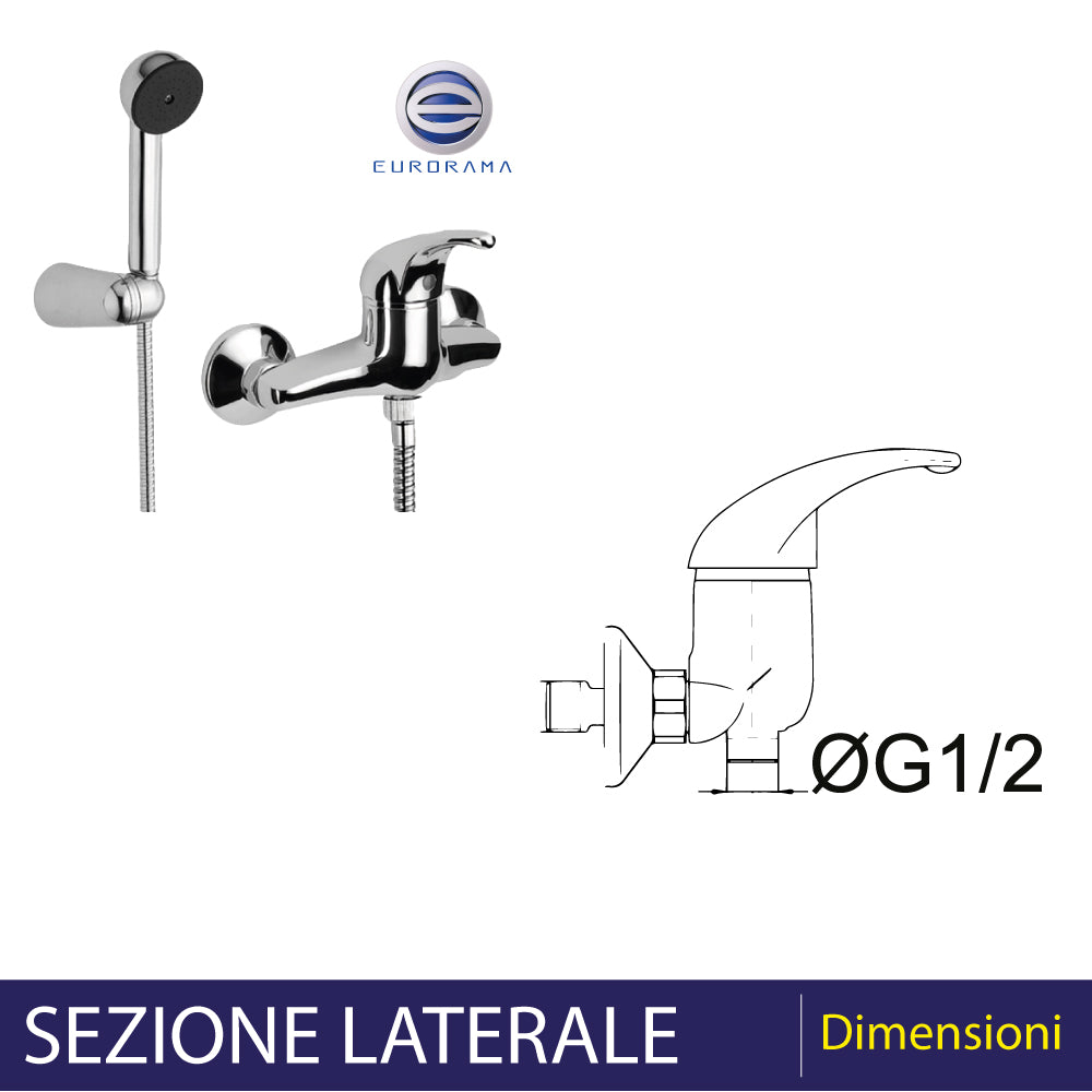 MISCELATORE DOCCIA ESTERNO "PRIMA" - img 5