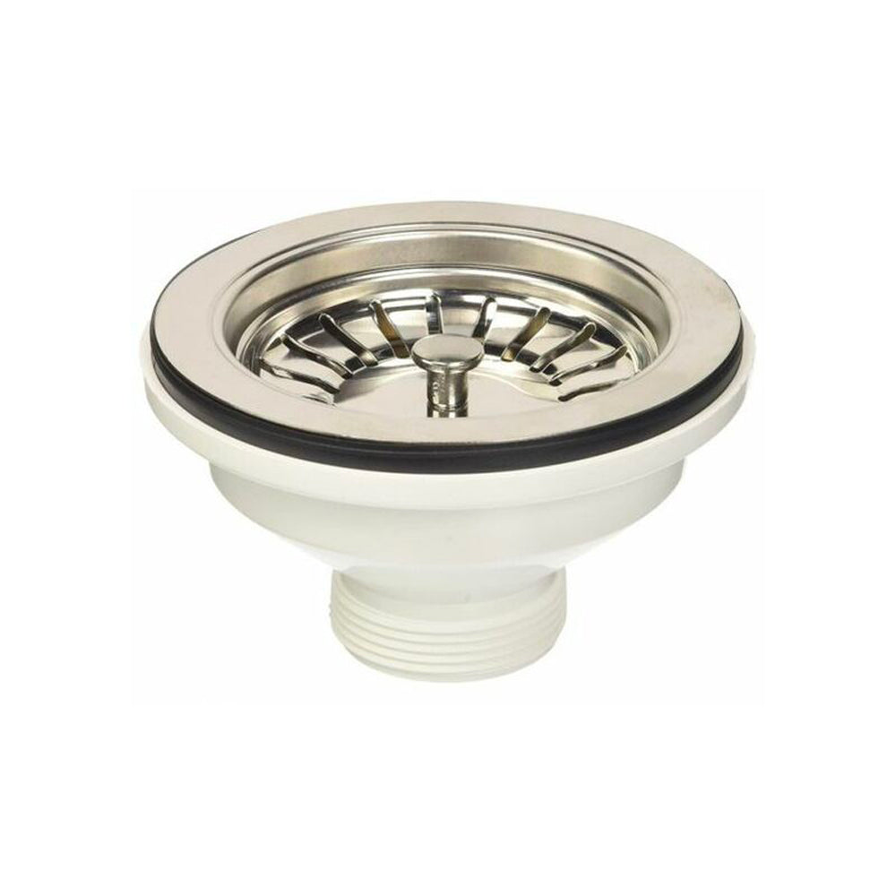 PILETTONE A CANESTRO CLICK-CLACK PER LAVELLO CUCINA CON FORO Ø 90 STP - img 3