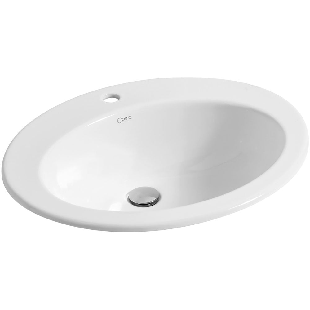 LAVABO DA INCASSO SOPRAPIANO "DECOR 56" CPR - img 2
