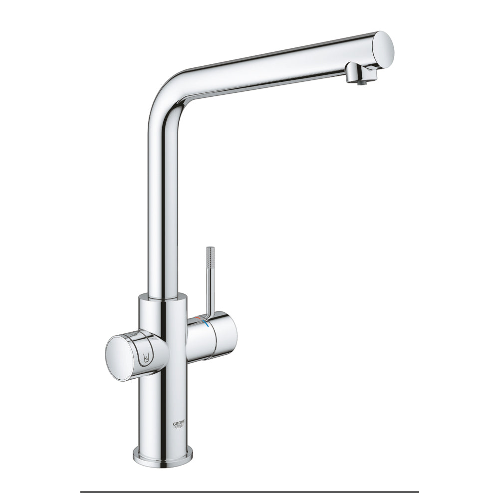 MISCELATORE CON SISTEMA DI FILTRAZIONE CANNA A L GROHE BLUE HOME STARTER KIT - img 3