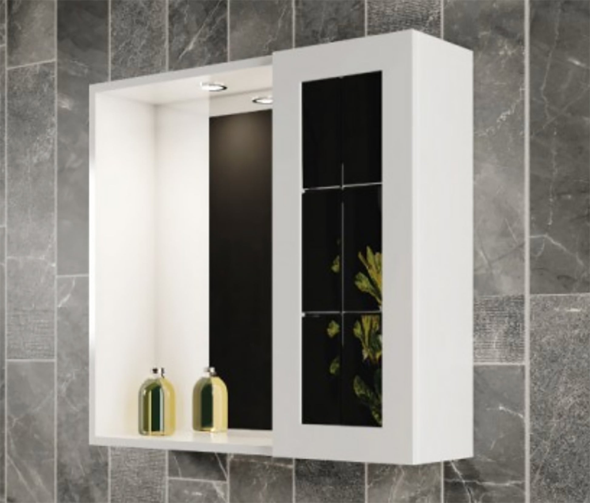 SPECCHIERA DA BAGNO "RIO" 1 ANTA - img 2