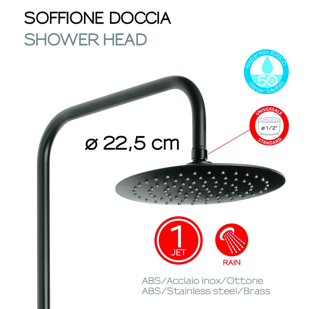 SET COLONNA DOCCIA "STAR MIX 03" TERMOSTATICO - img 4
