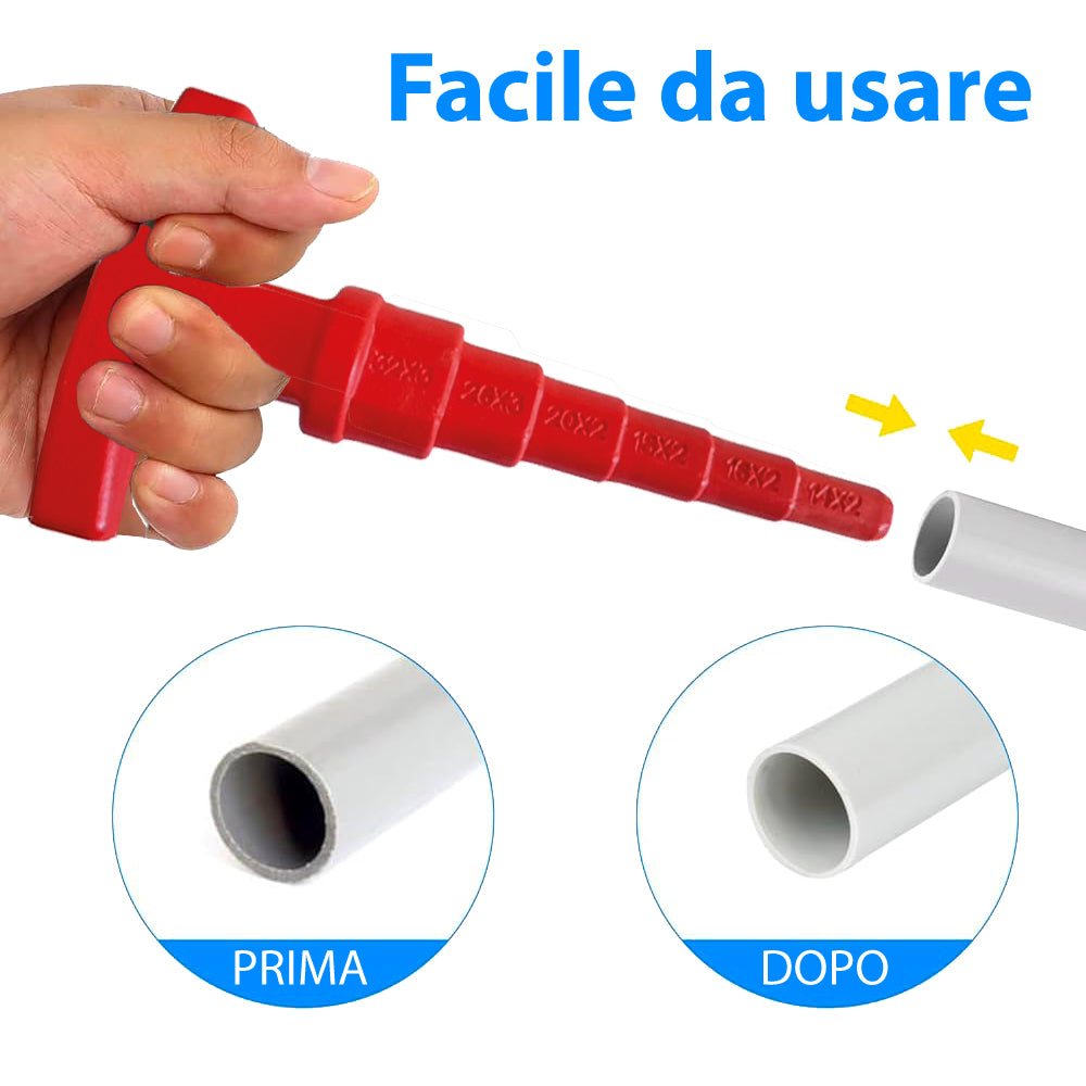 SBAVATORE CALIBRATORE IN PLASTICA "ECO" PER TUBO MULTISTRATO - img 4