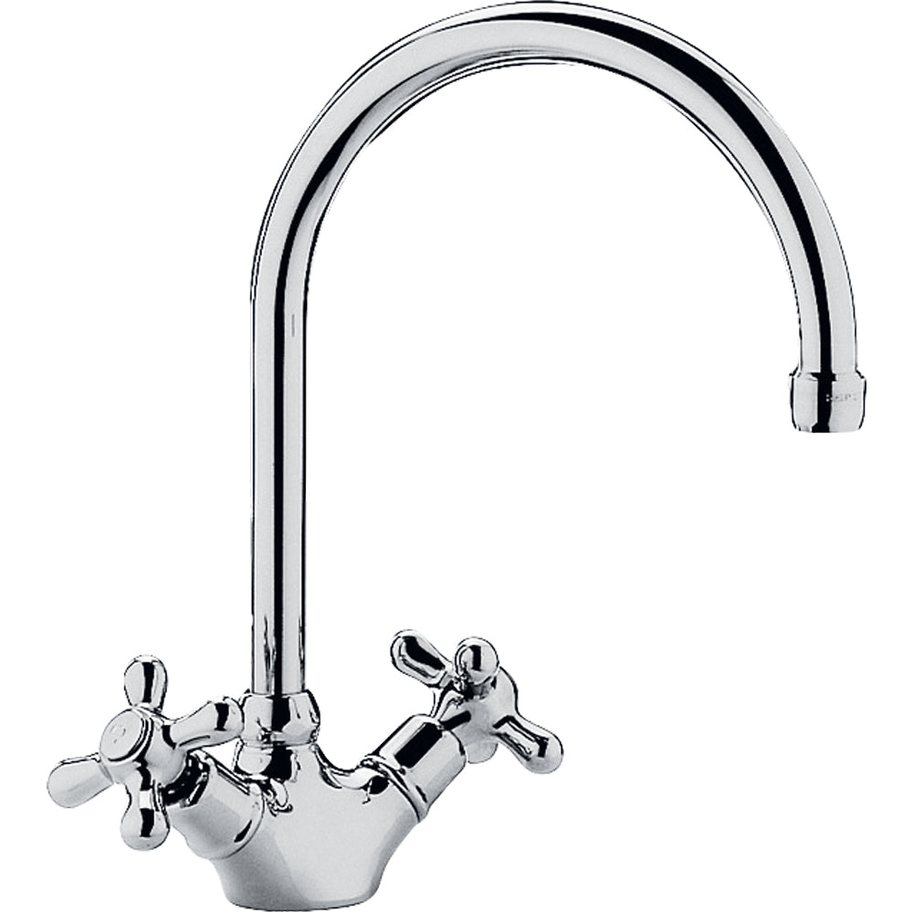 MISCELATORE LAVELLO MONOFORO CON CANNA AD OMBRELLO "IRIS" - img 2