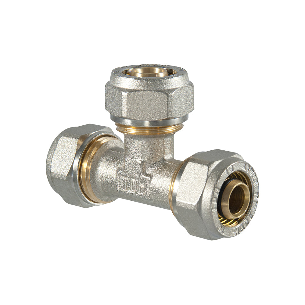TEE A COMPRESSIONE PER TUBO MULTISTRATO TDM - img 2