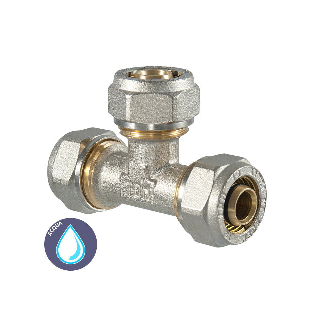 TEE A COMPRESSIONE PER TUBO MULTISTRATO TDM - img 3