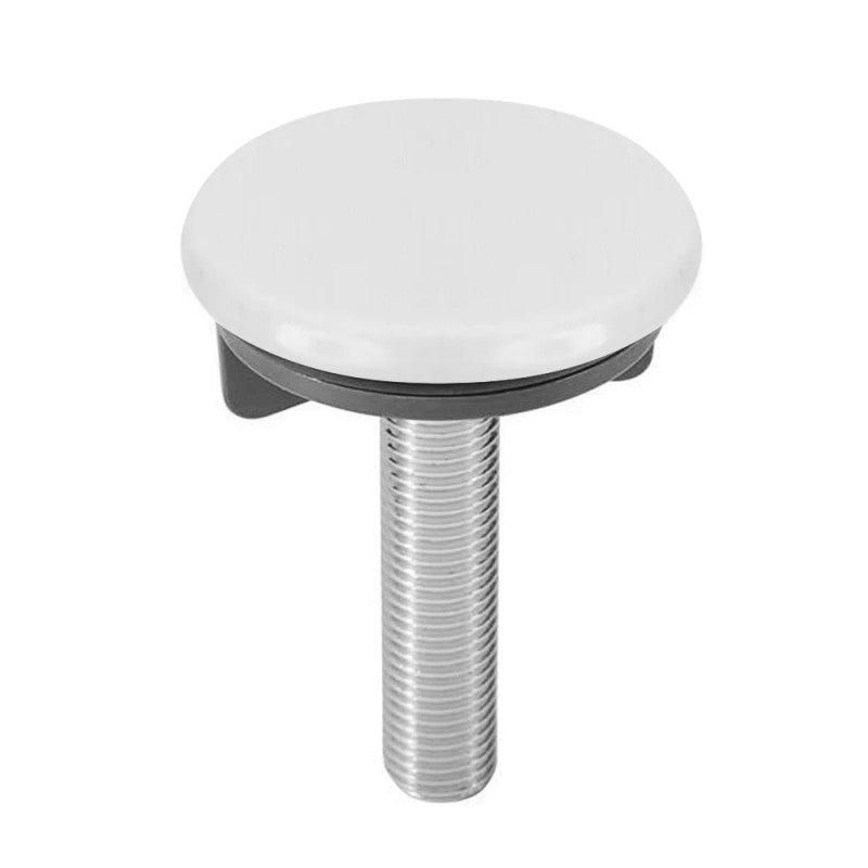 TAPPO COPRIFORO IN OTTONE BIANCO - img 2