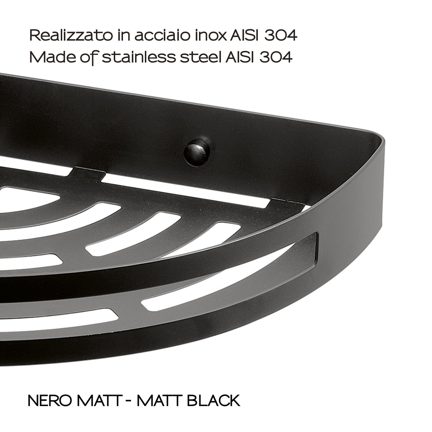 PORTAOGGETTI ANGOLARE PER DOCCIA "NERVA" - img 4