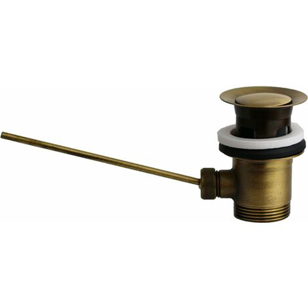 PILETTA DI SCARICO SALTARELLO "NORTON" BRONZATO CON TROPPO PIENO - img 4