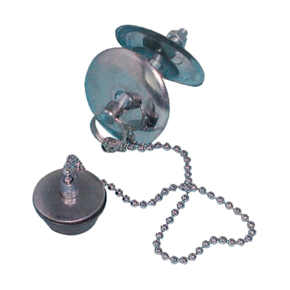 TAPPO IN GOMMA CON COPRIFORO INOX - img 3