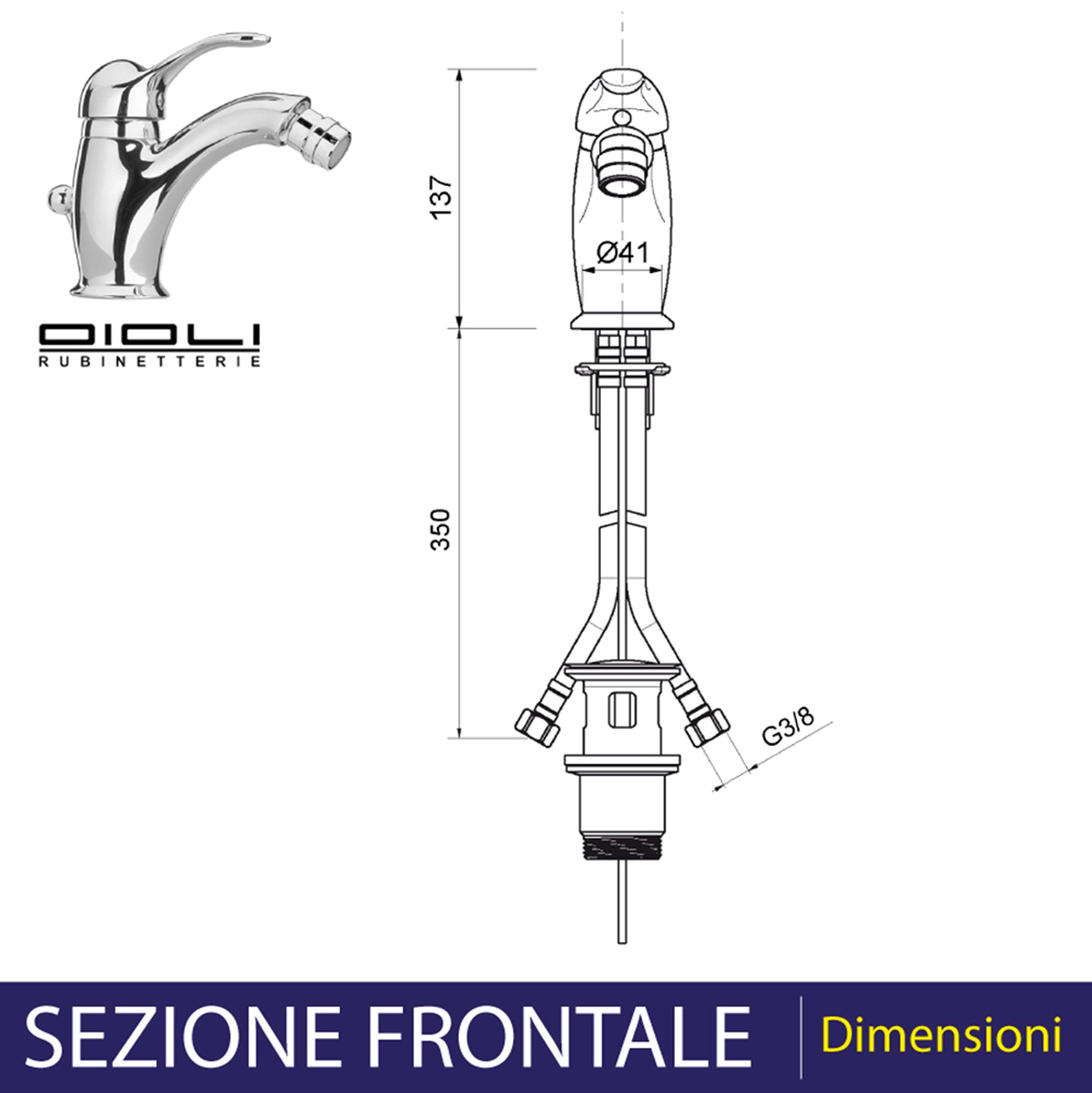 MISCELATORE BIDET ARCANA - img 3