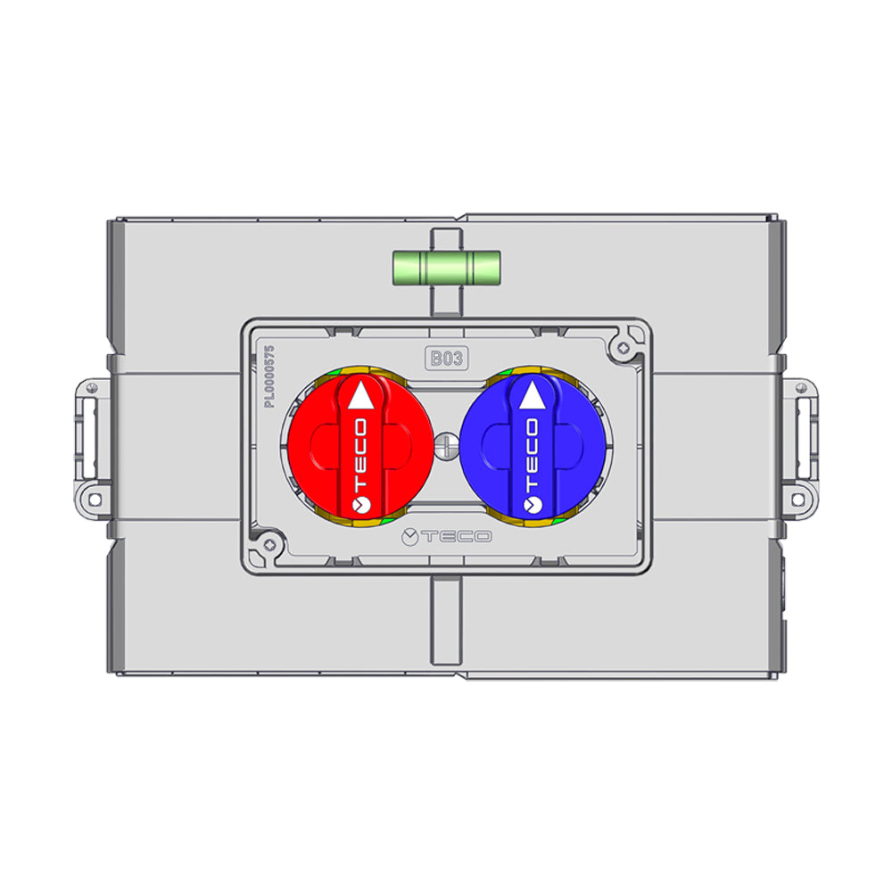 VALVOLA DI INTERCETTAZIONE DOPPIA PER IMPIANTI SANITARI K4.0 TECO - img 3