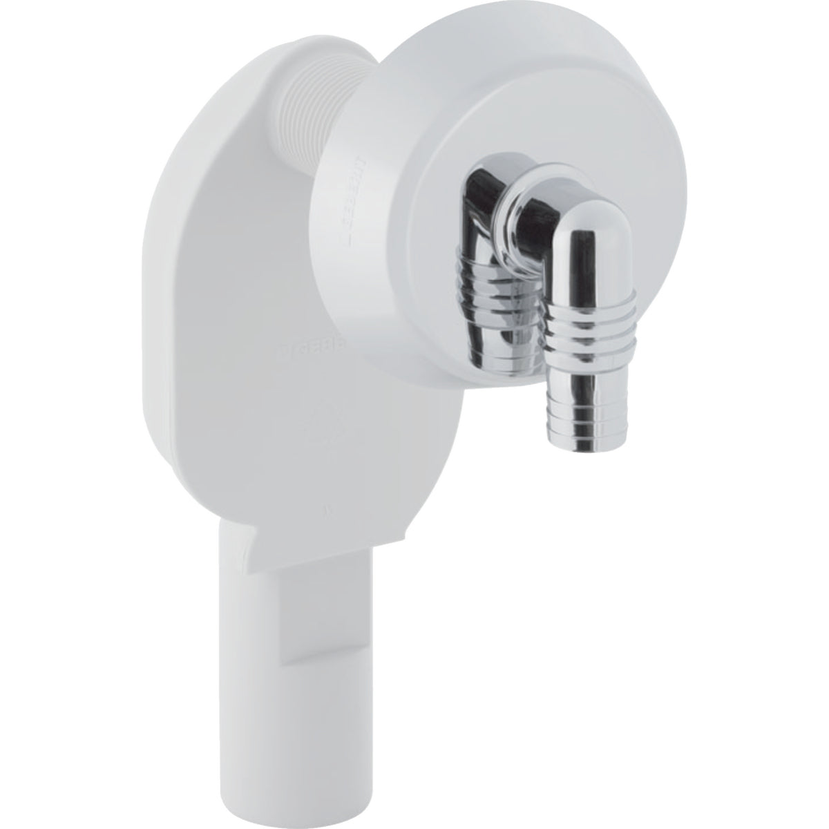 SIFONE DA INCASSO BIANCO PER LAVATRICE E LAVASTOVIGLIE - img 2
