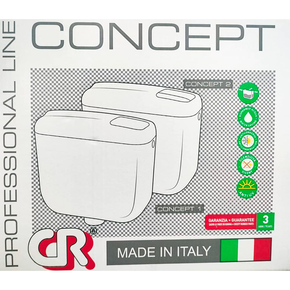 CASSETTA DI SCARICO A ZAINO "CONCEPT 2" DOPPIO TASTO - img 5