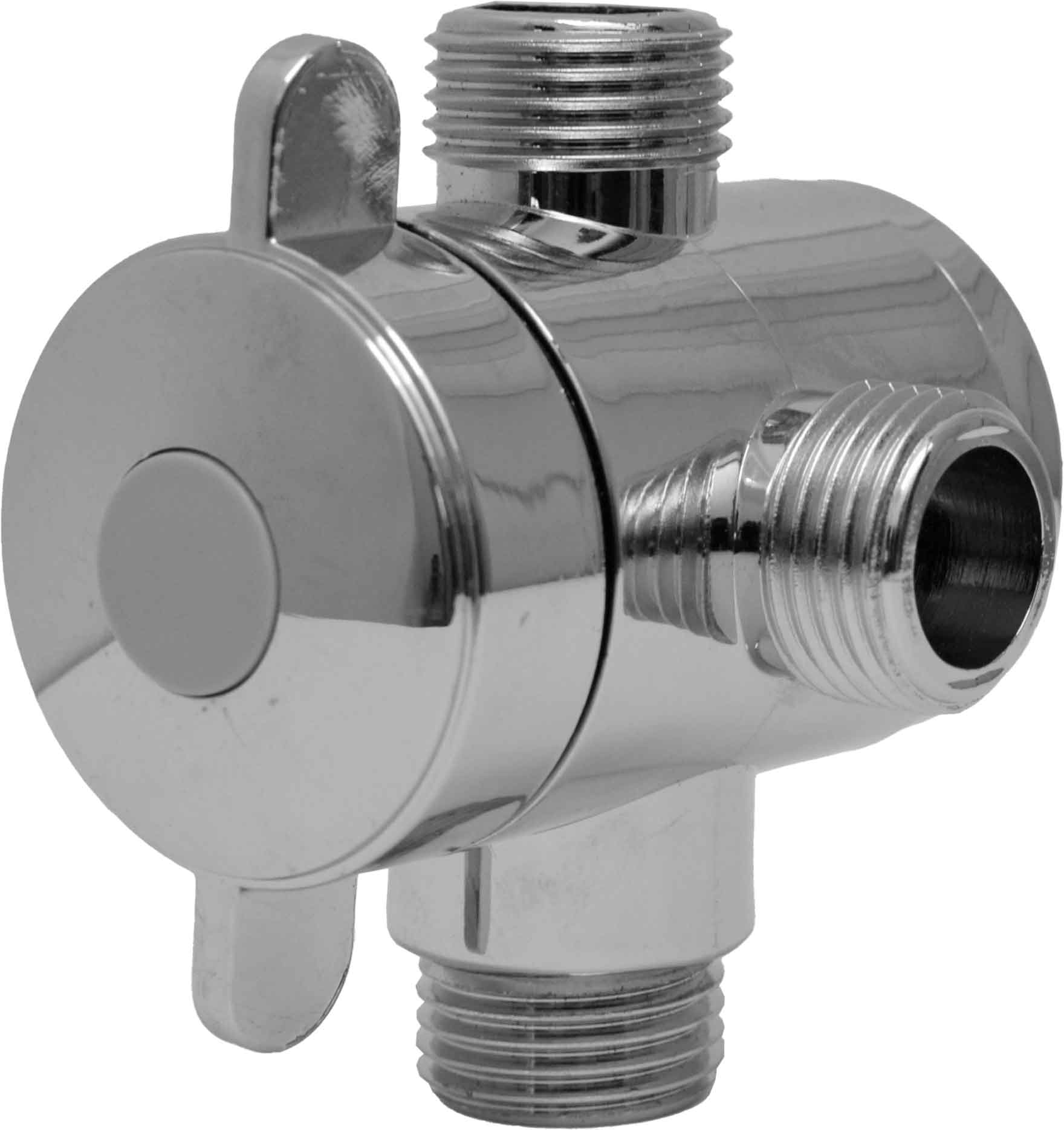 DEVIATORE PER SET COLONNA DOCCIA ILLINOIS IN OTTONE - img 3