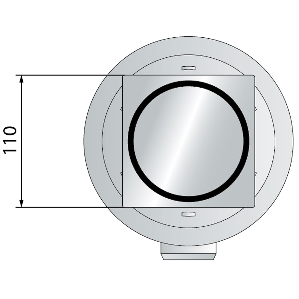 POZZETTO PER DOCCIA A PAVIMENTO "MINIFLOW Q" O KEY - img 3
