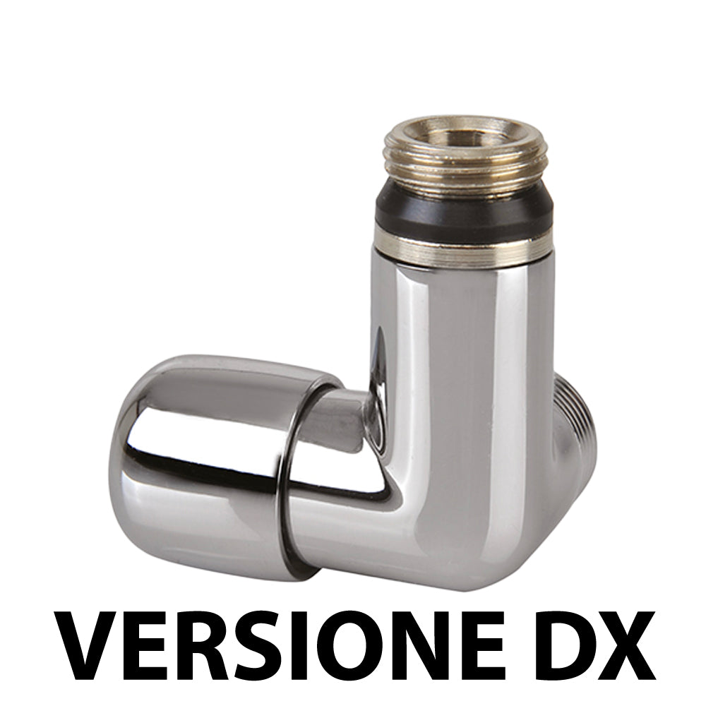 DETENTORE AD ANGOLO DX "DAFNE" CROMO - img 2