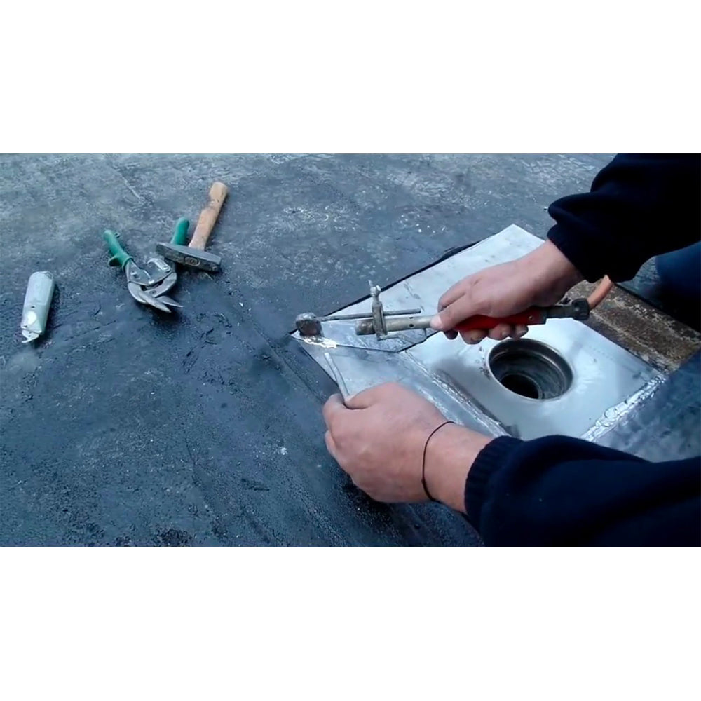 BOCCHETTONE CURVO PER SCARICO PLUVIALE IN PIOMBO "DRAINPLUX" - img 4