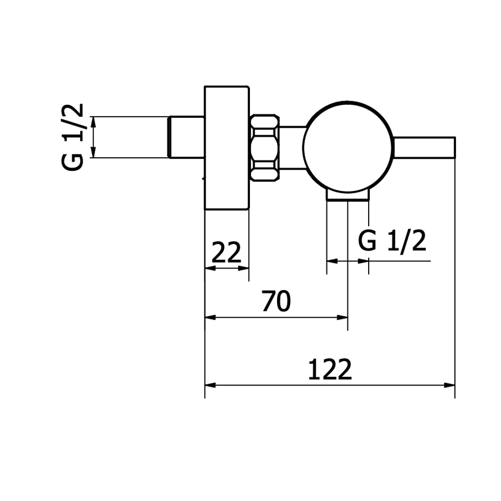 MISCELATORE DOCCIA ESTERNO JABIL 35 - img 4