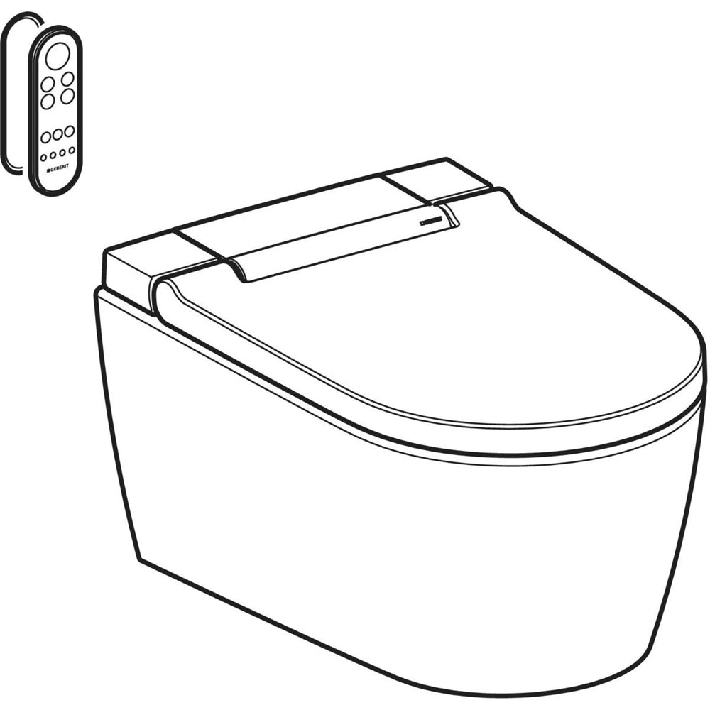 VASO BIDET SOSPESO "AQUACLEAN SELA" - img 5