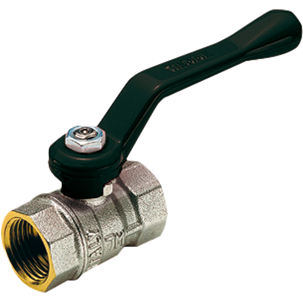 VALVOLA A SFERA PASSAGGIO STANDARD F/F LEVA ALLUMINIO TIEMME - img 2