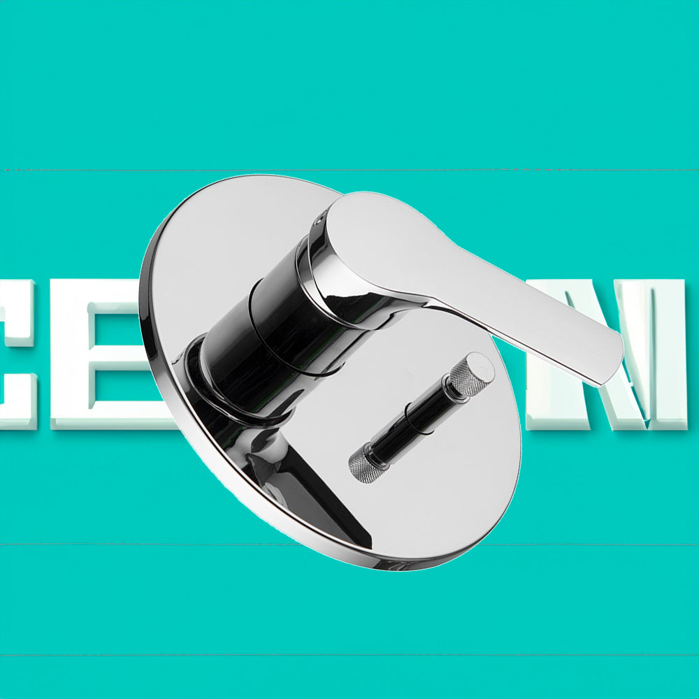 MISCELATORE DOCCIA INCASSO CON DEVIATORE "SERIE 4" LEVA CHIUSA - img 4