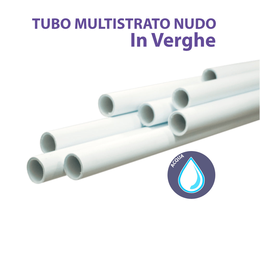 TUBO MULTISTRATO NUDO PE-RT/AL/PE-RT IN VERGHE PER ACQUA - img 3