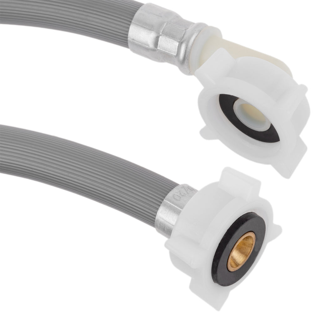 TUBO CARICO LAVATRICE FF 3/4" CON CURVA IN PVC - img 3