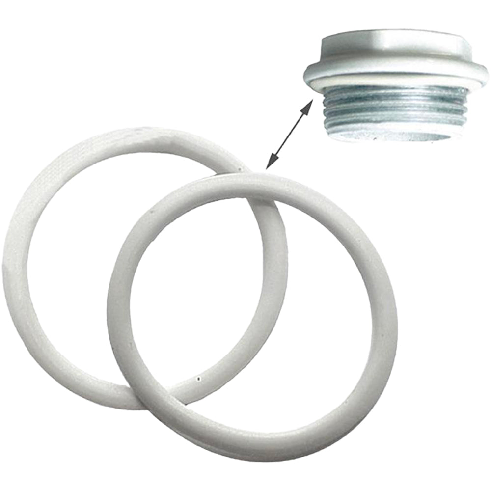 O-RING IN SILICONE BIANCO PER TAPPI RADIATORI - img 2