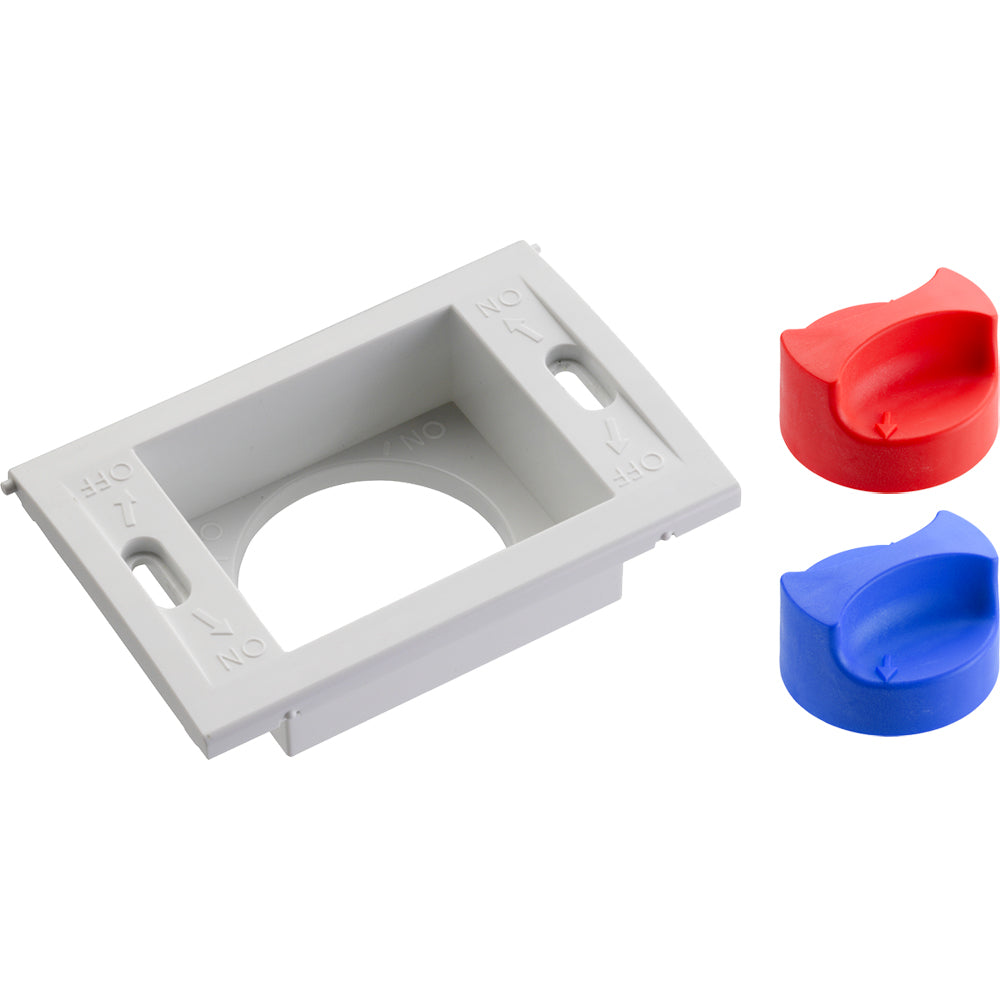 KIT DI SUPPORTO PORTINA CON MANOPOLE PER VALVOLA AD INCASSO WATER BOX 2.0  FIV - img 2