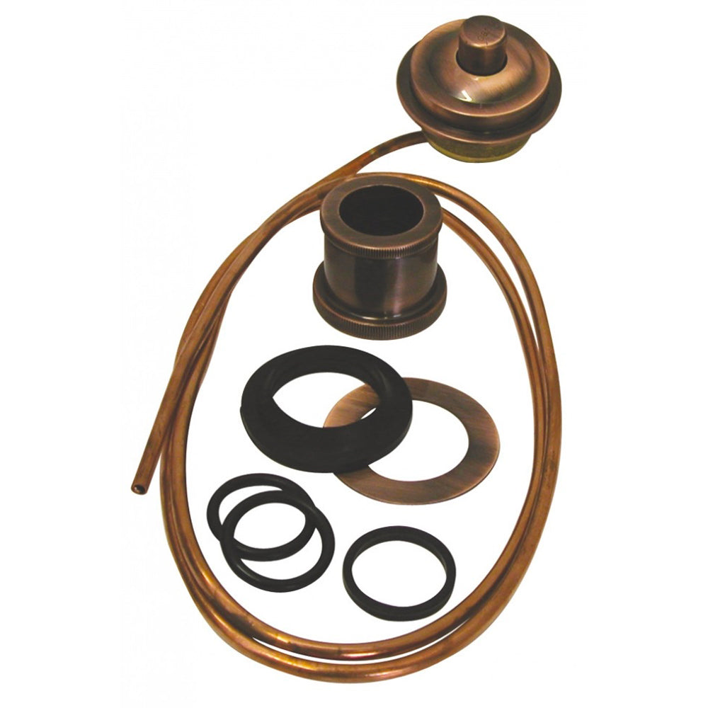 KIT COMPLETO DI SCARICO "MINI CATIS" BRONZATO - img 3