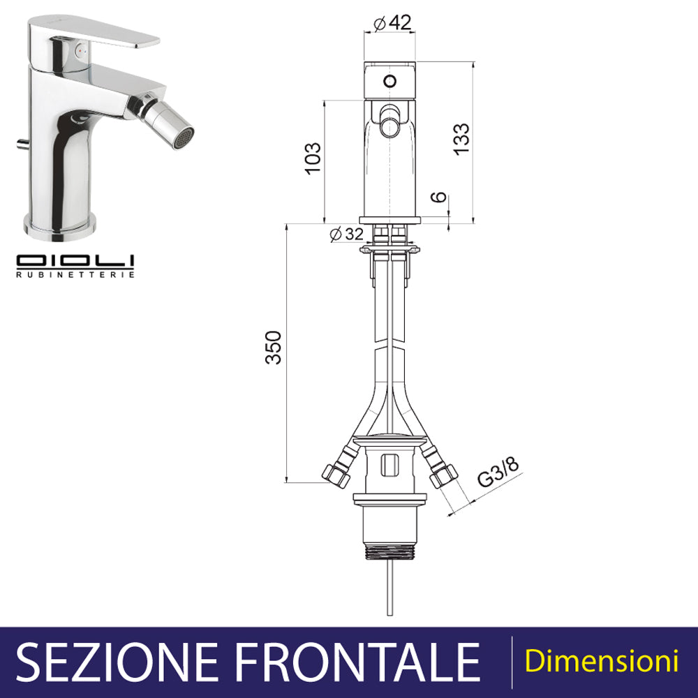 MISCELATORE BIDET SIENA - img 3