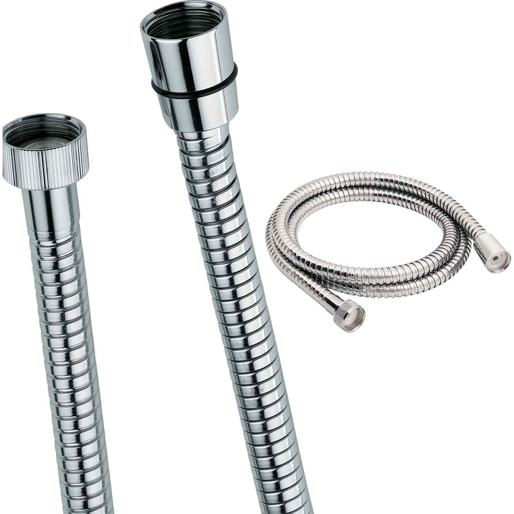 FLESSIBILE DOCCIA CONICO IN OTTONE CROMATO - img 2