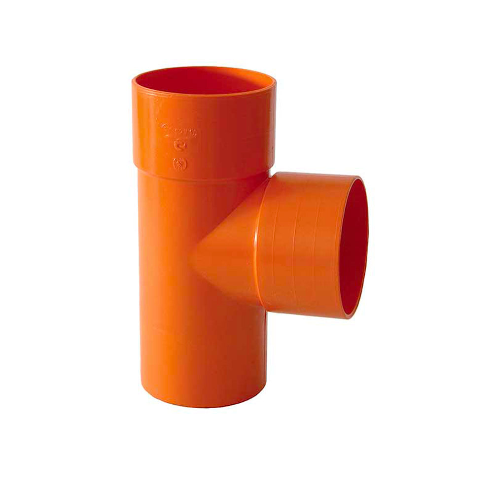 BRAGA A 87,30° IN PVC ARANCIO - img 2