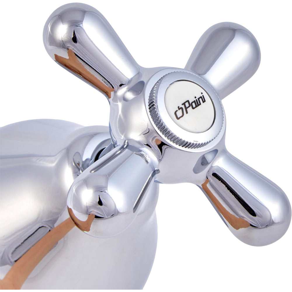 BATTERIA BIDET A TRE FORI CON BOCCA ALTA ORIENTABILE "LIBERTY" - img 4