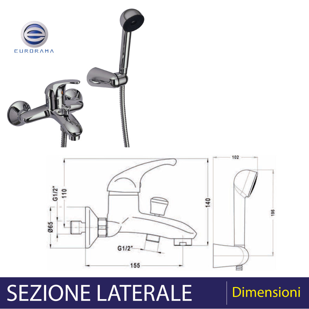 MISCELATORE VASCA ESTERNO "REVE" - img 5