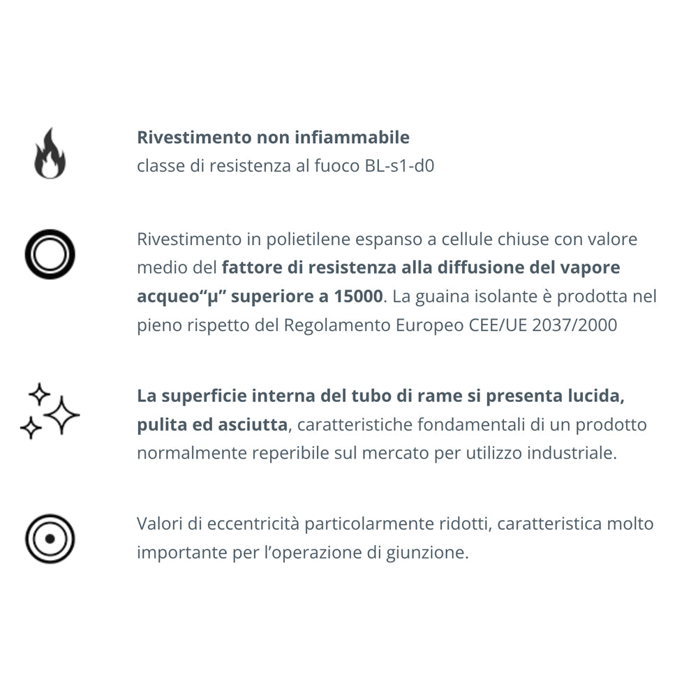 TUBO RAME RIVESTITO PER CONDIZIONAMENTO "SMISOL CLIM 08" IN ROTOLO - img 5