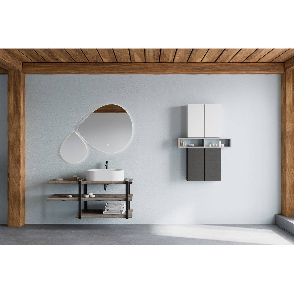 PENSILE D'ARREDO BAGNO REVERSIBILE LINO - img 5