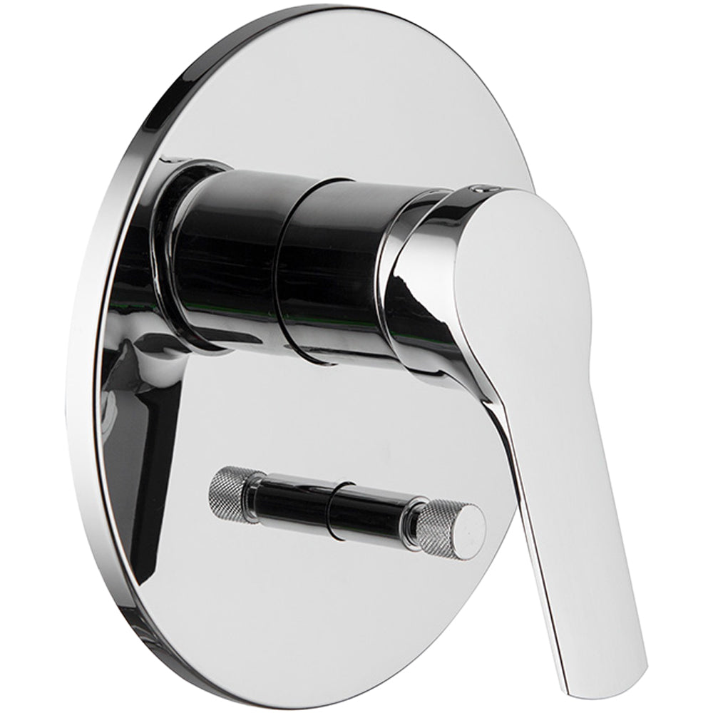 MISCELATORE DOCCIA INCASSO CON DEVIATORE "SERIE 4" LEVA CHIUSA - img 2