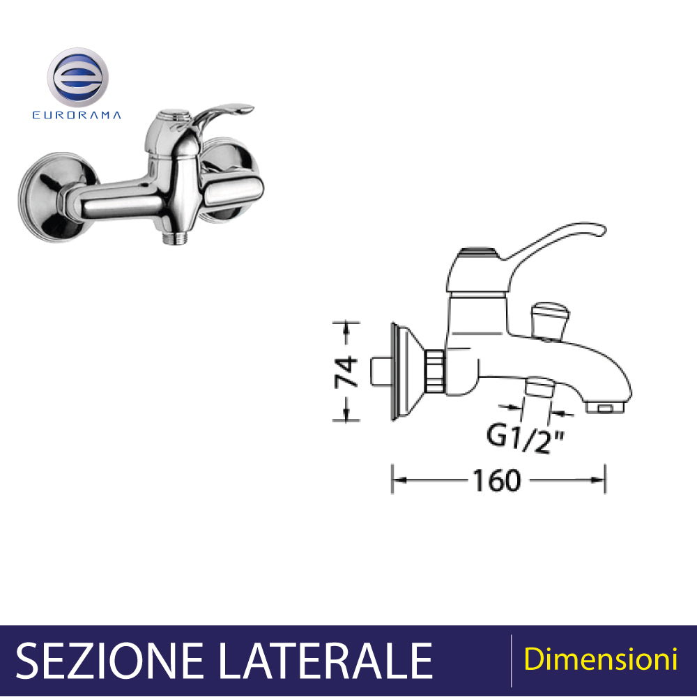 MISCELATORE DOCCIA ESTERNO "DODO" - img 4
