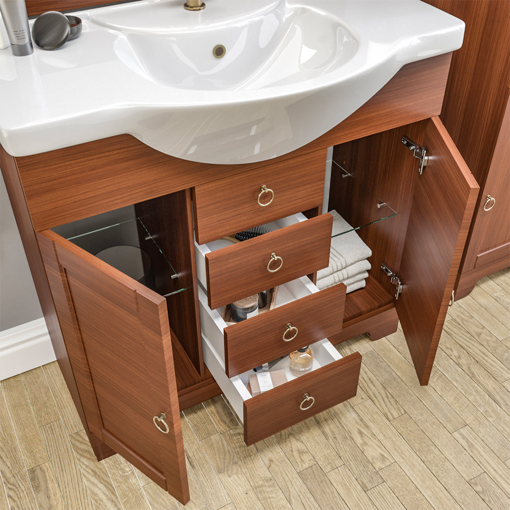 MOBILE DA BAGNO MICHELA 85 ARTE POVERA - img 4